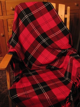 Ramsay cotton lap blanket
