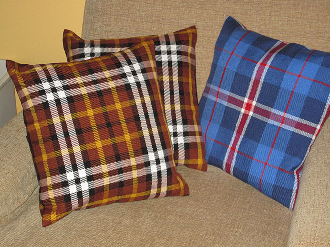 Plaid Pillows